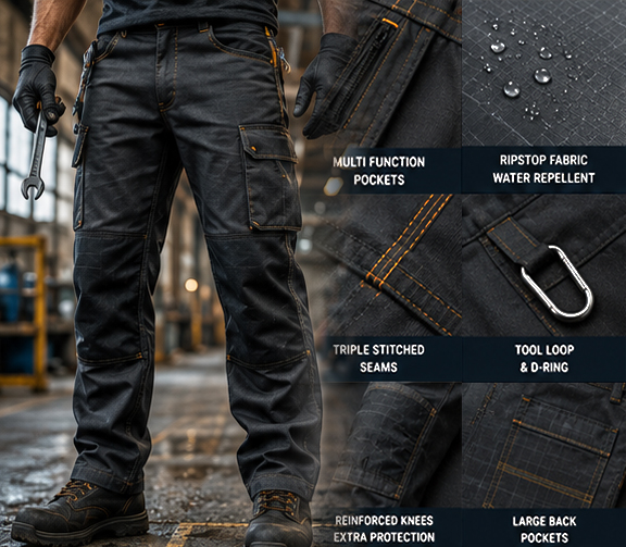 Industrial Utility Pants